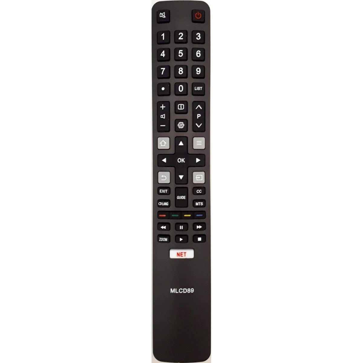 CONTROL RCA / TCL ( MLCD89 / RCU-336 / TE532 )